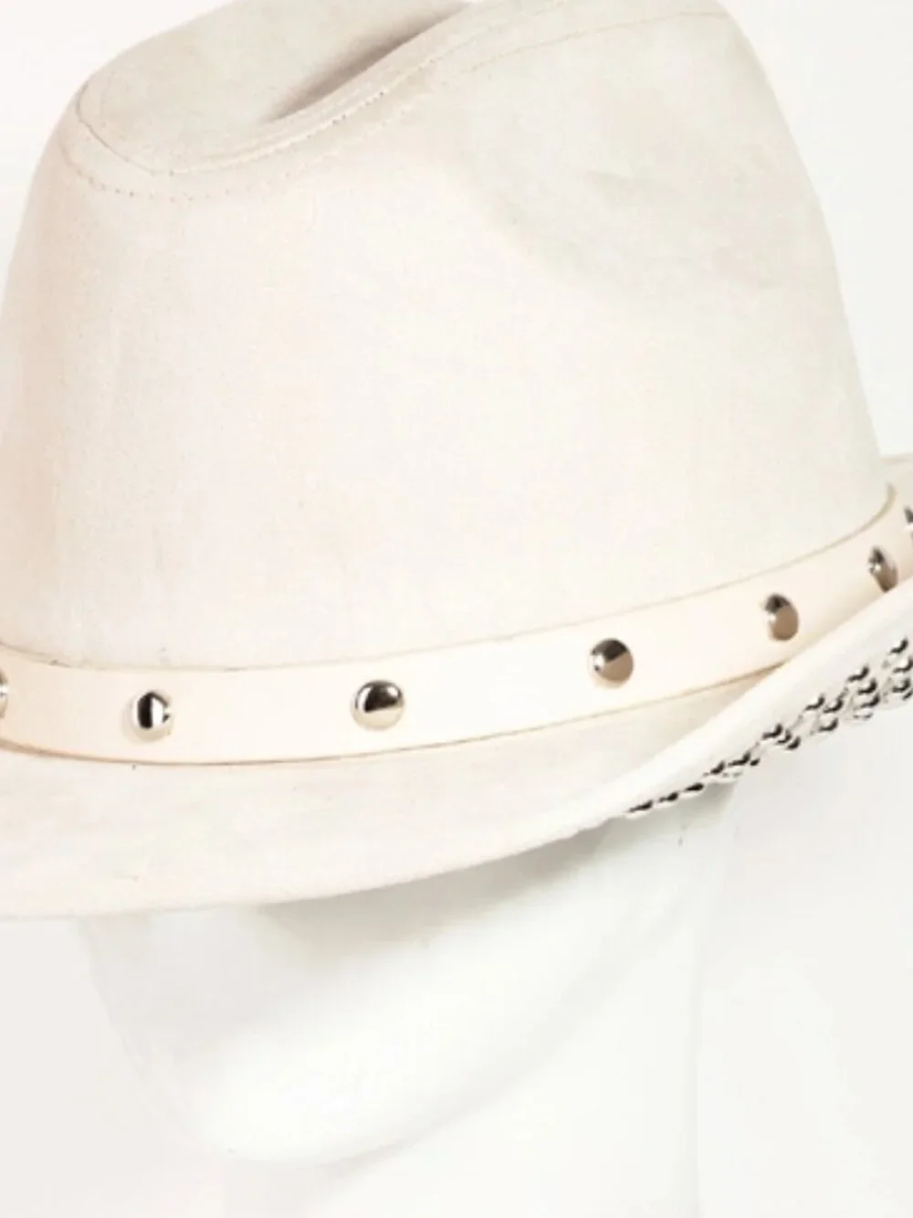Super Stylish Studded Brim Cowboy Hat